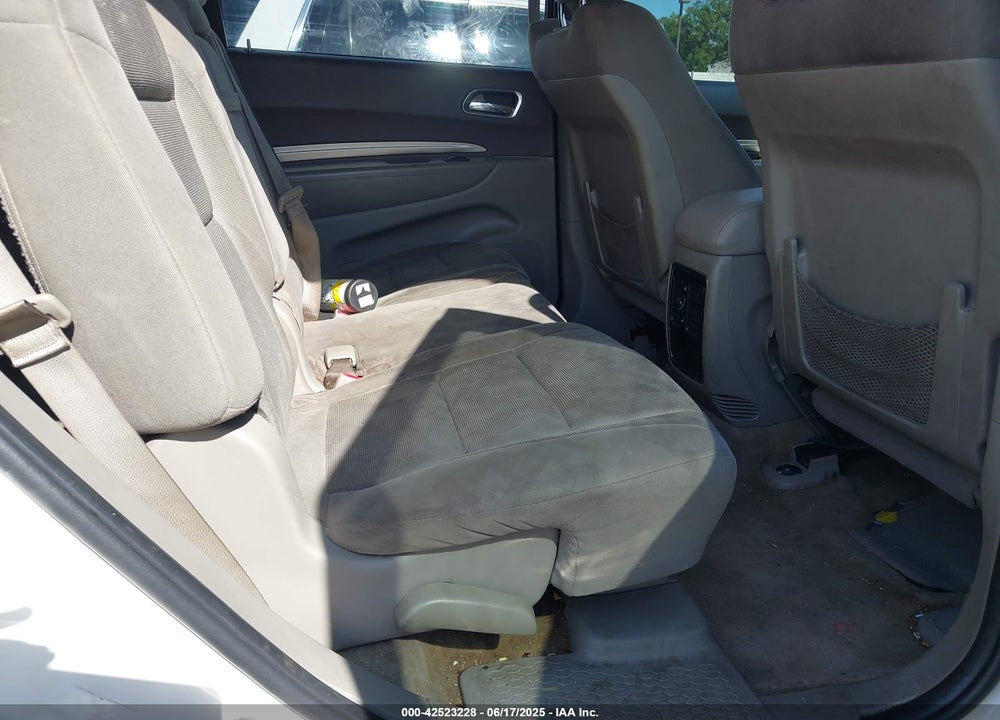 2012 DODGE DURANGO VIN: 1C4RDHAG0CC212597
