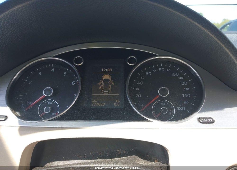 2010 VOLKSWAGEN CC VIN: WVWHP7AN0AE566567