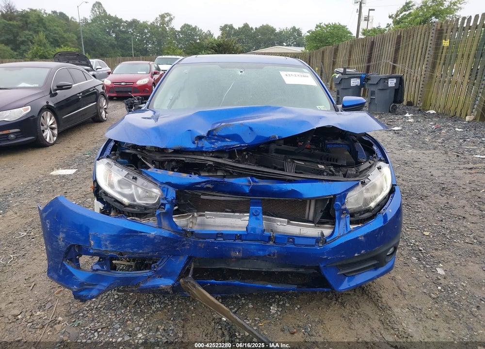 2017 HONDA CIVIC VIN: 19XFC1F71HE017341