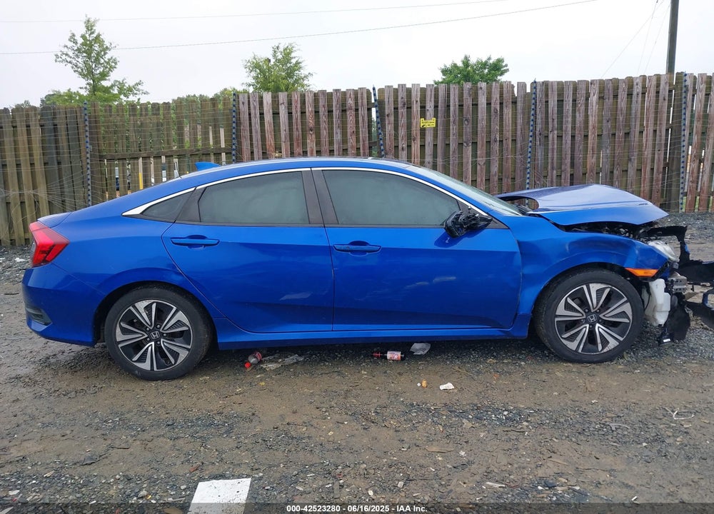 2017 HONDA CIVIC VIN: 19XFC1F71HE017341