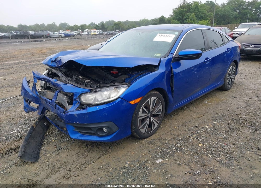 2017 HONDA CIVIC VIN: 19XFC1F71HE017341