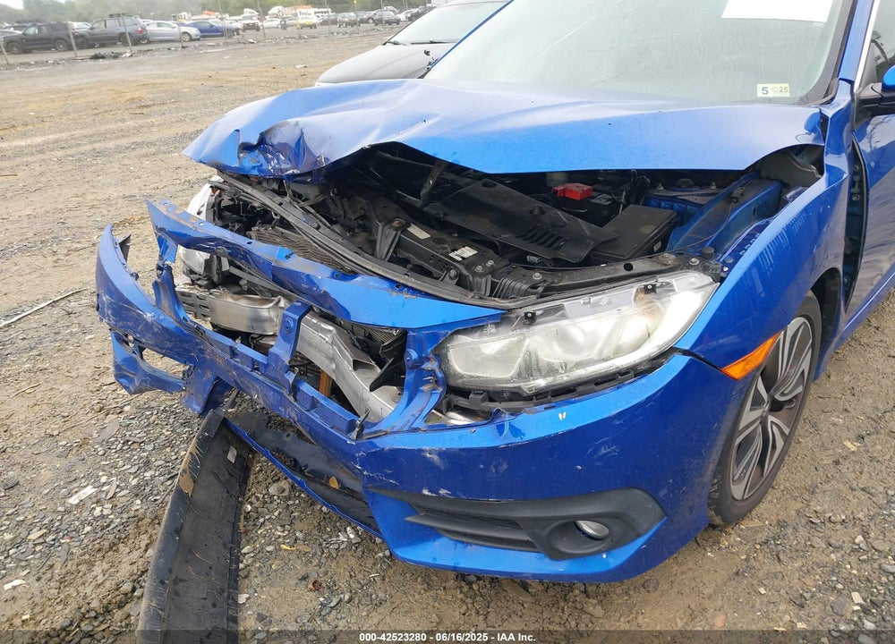 2017 HONDA CIVIC VIN: 19XFC1F71HE017341