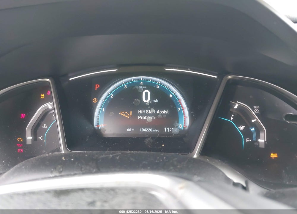 2017 HONDA CIVIC VIN: 19XFC1F71HE017341