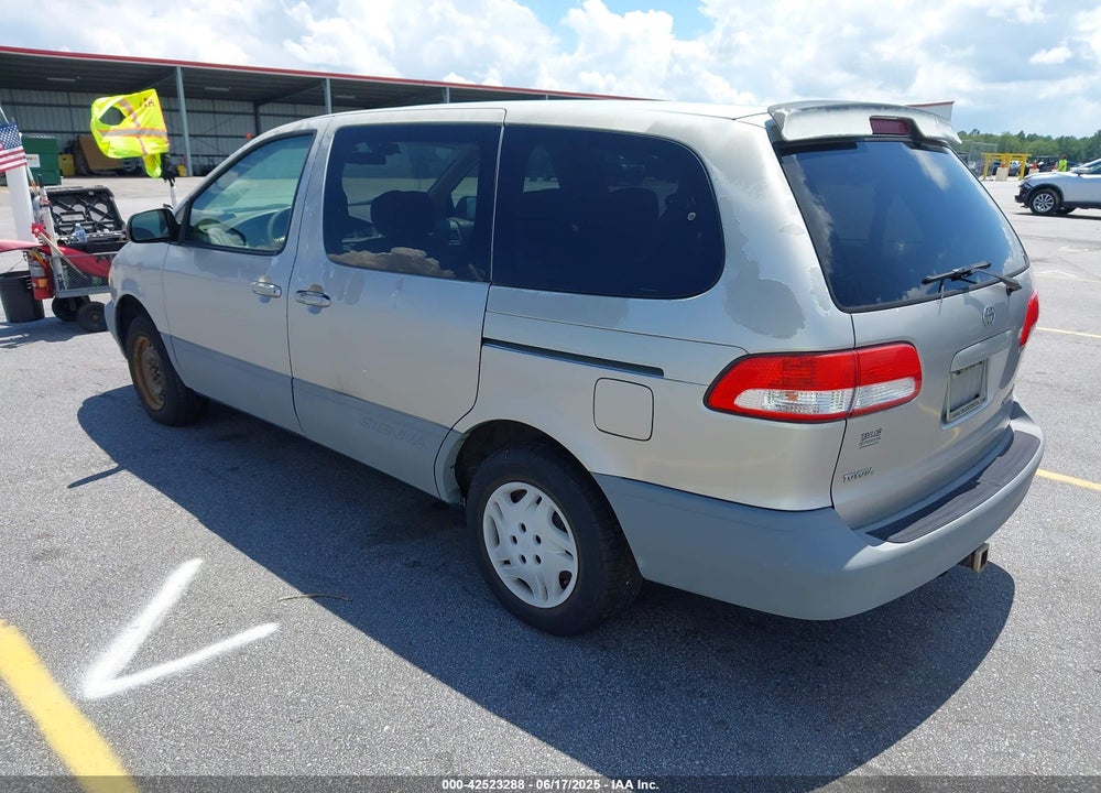 2001 TOYOTA SIENNA CE VIN: 4T3ZF19C51U405471