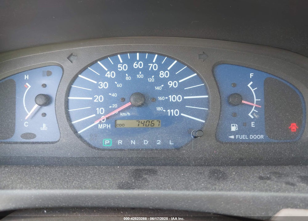 2001 TOYOTA SIENNA CE VIN: 4T3ZF19C51U405471