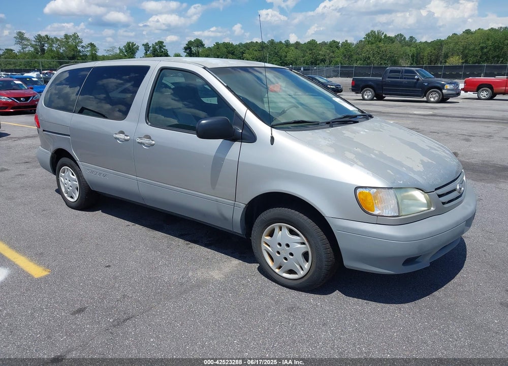 2001 TOYOTA SIENNA CE VIN: 4T3ZF19C51U405471