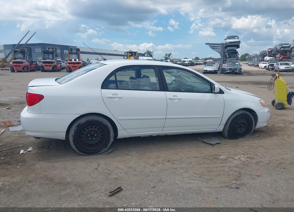 2004 TOYOTA COROLLA LE VIN: 2T1BR32E54C288702