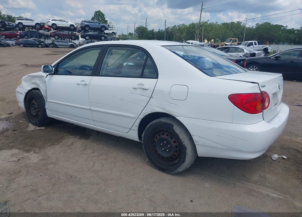 2004 TOYOTA COROLLA LE VIN: 2T1BR32E54C288702