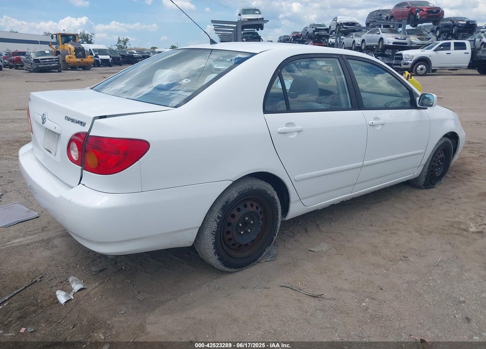 2004 TOYOTA COROLLA LE VIN: 2T1BR32E54C288702