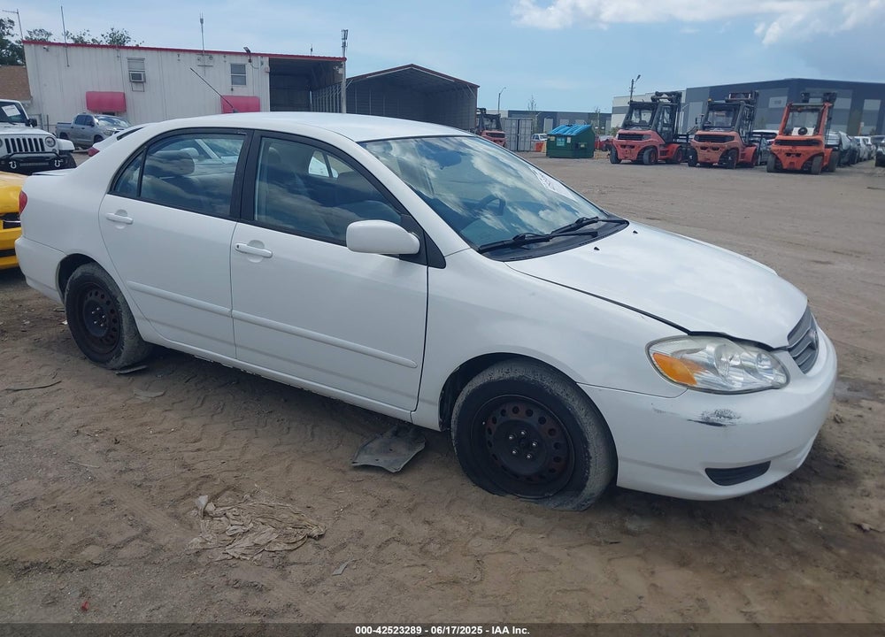 2004 TOYOTA COROLLA LE VIN: 2T1BR32E54C288702