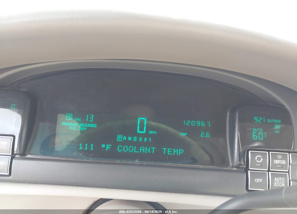 1999 CADILLAC DEVILLE STANDARD VIN: 1G6KD54Y0XU777486