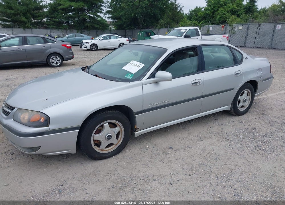 2000 CHEVROLET IMPALA LS VIN: 2G1WH55K8Y9172426