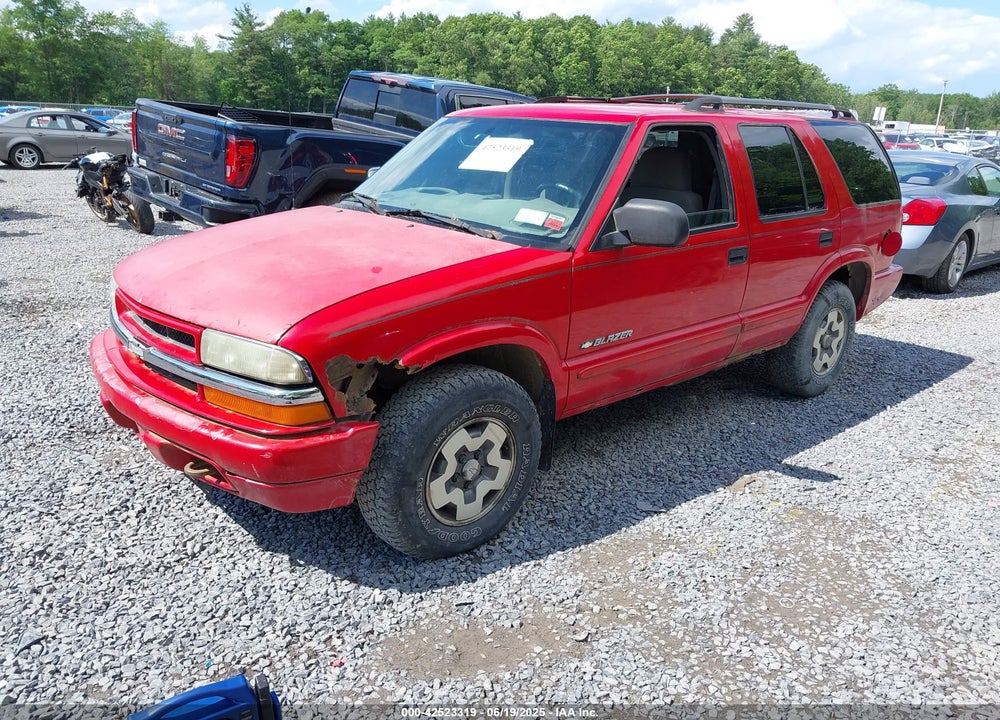 2004 CHEVROLET BLAZER LS VIN: 1GNDT13X94K142808