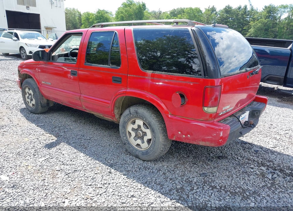 2004 CHEVROLET BLAZER LS VIN: 1GNDT13X94K142808