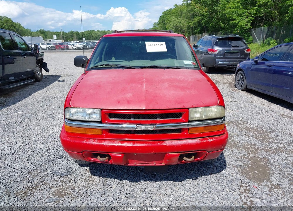 2004 CHEVROLET BLAZER LS VIN: 1GNDT13X94K142808