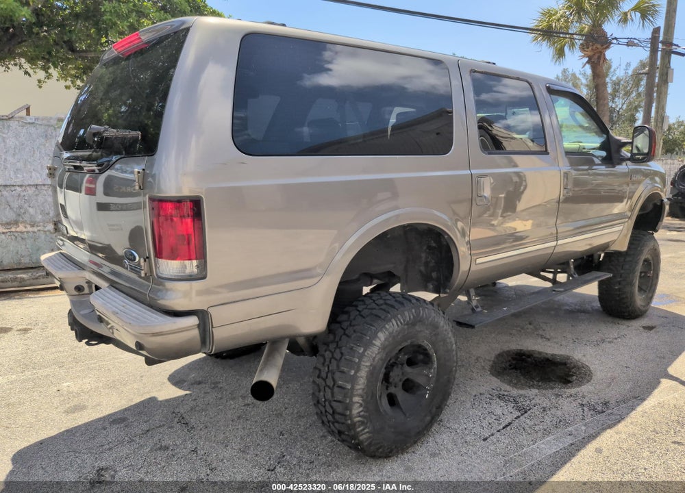 2004 FORD EXCURSION LIMITED VIN: 1FMSU43P44EA56041