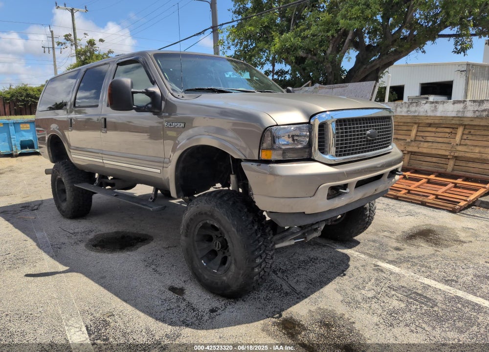 2004 FORD EXCURSION LIMITED VIN: 1FMSU43P44EA56041