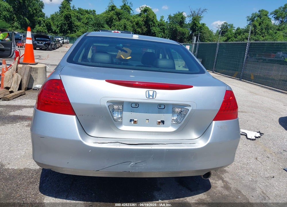 2006 HONDA ACCORD 2.4 EX VIN: 1HGCM56706A153405