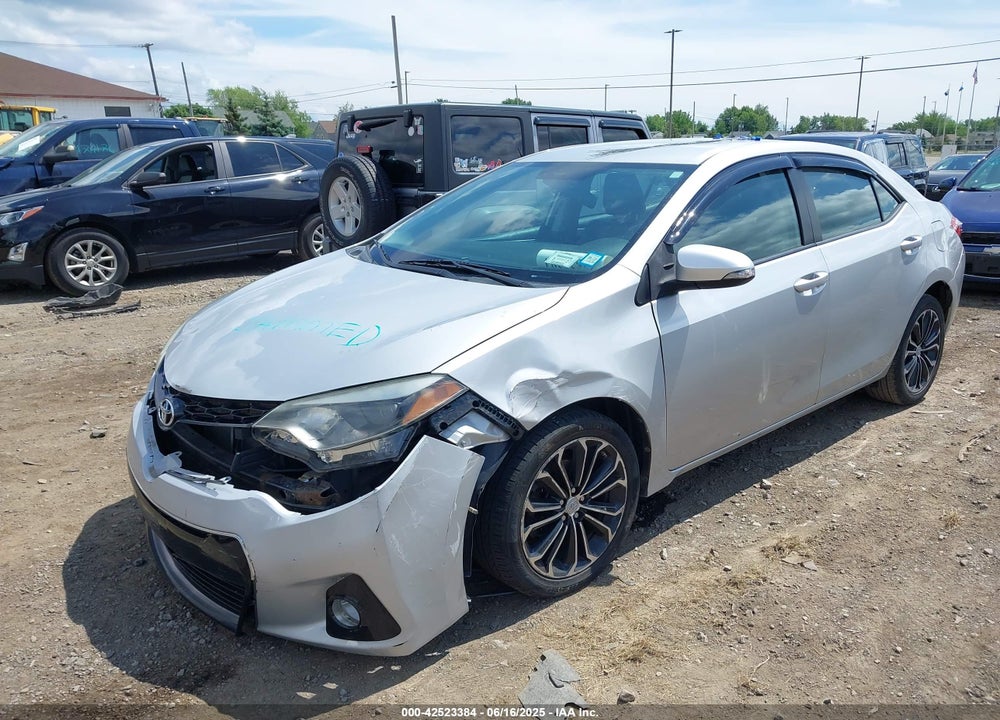 2014 TOYOTA COROLLA VIN: 2T1BURHEXEC163348