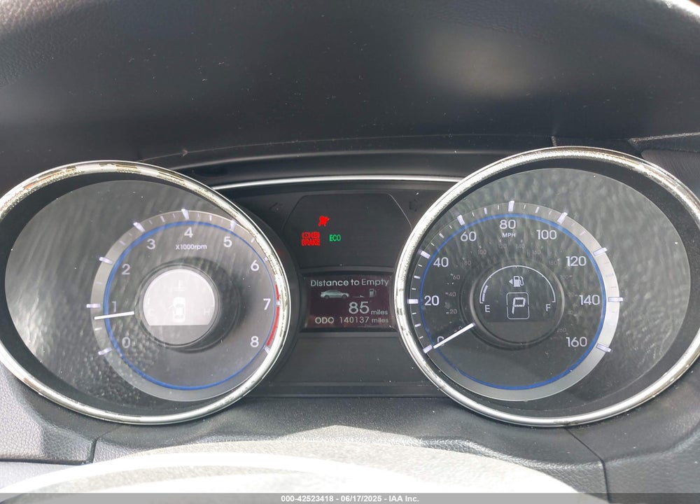 2012 HYUNDAI SONATA VIN: 5NPEC4AB1CH395527
