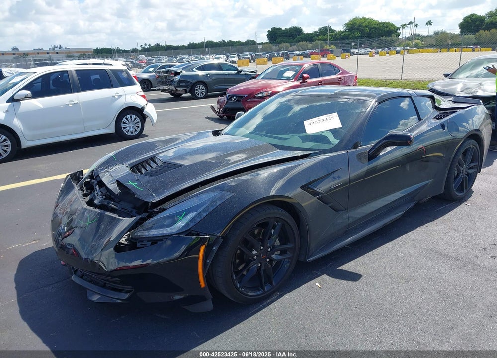 2019 CHEVROLET CORVETTE STINGRAY VIN: 1G1YB2D78K5105612