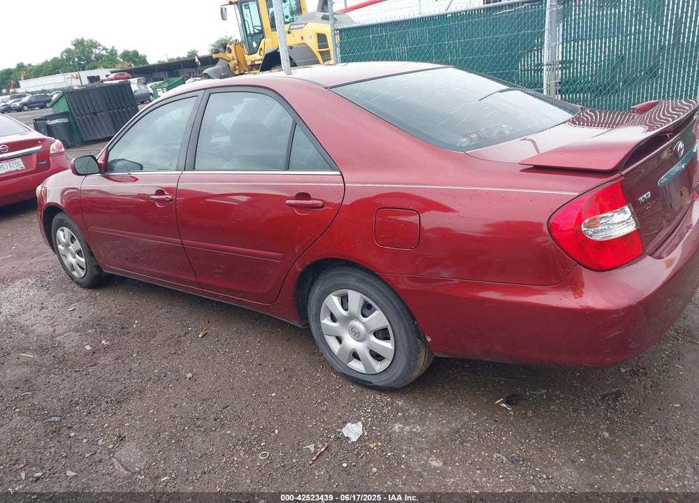 2003 TOYOTA CAMRY LE VIN: 4T1BE32K63U125653