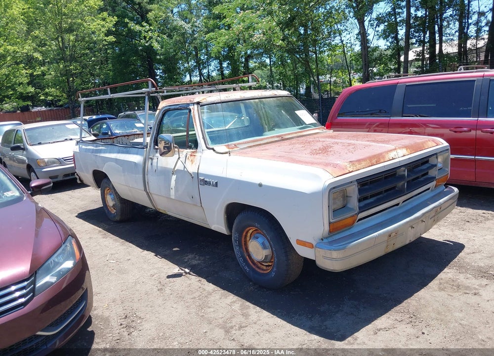 1987 DODGE D-SERIES D150 VIN: 1B7HD14TXHS389456