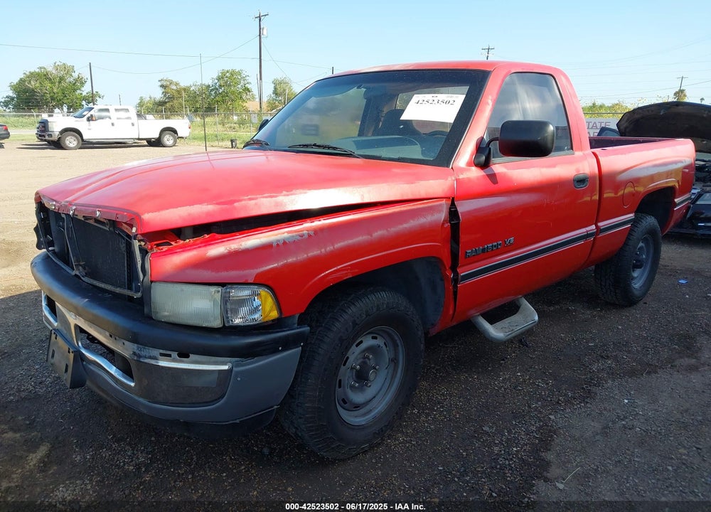 1997 DODGE RAM 1500 VIN: 1B7HC16X7VS296456