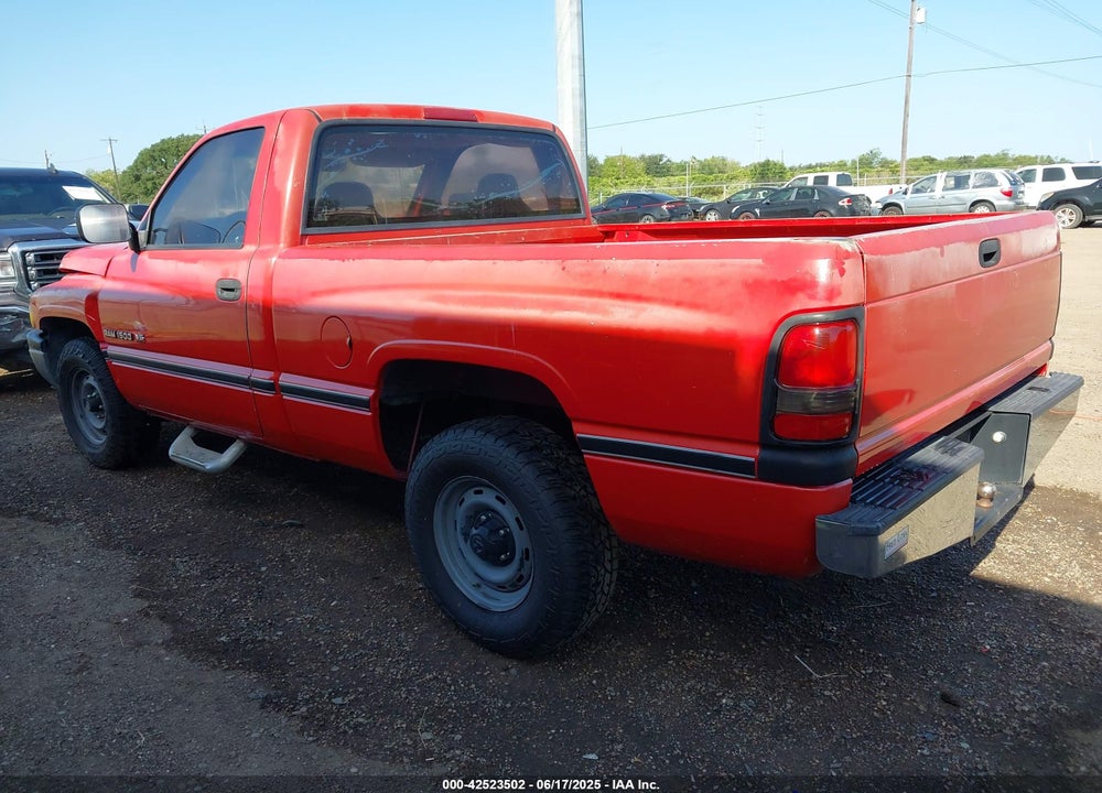 1997 DODGE RAM 1500 VIN: 1B7HC16X7VS296456