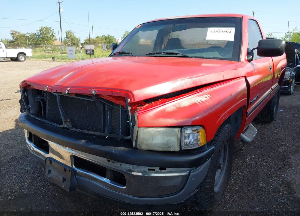 1997 DODGE RAM 1500 VIN: 1B7HC16X7VS296456