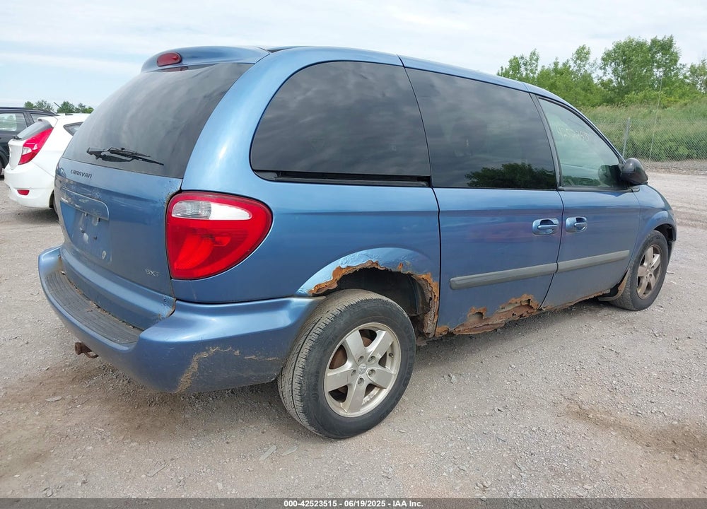2007 DODGE CARAVAN SXT VIN: 1D8GP45R47B209069