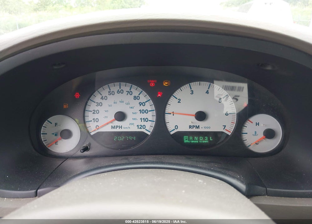 2007 DODGE CARAVAN SXT VIN: 1D8GP45R47B209069