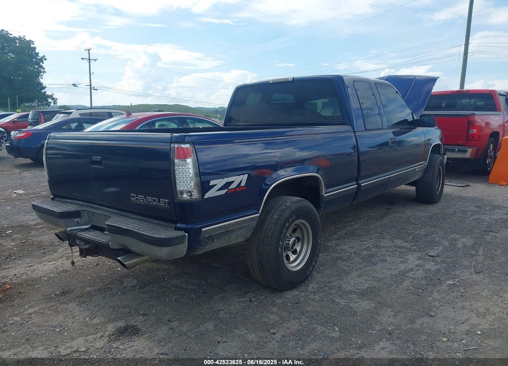 1998 CHEVROLET K1500 FLEETSIDE VIN: 1GCEK19R0WE203411