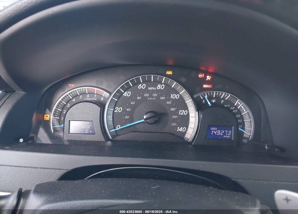 2013 TOYOTA CAMRY SE VIN: 4T1BF1FK4DU261244