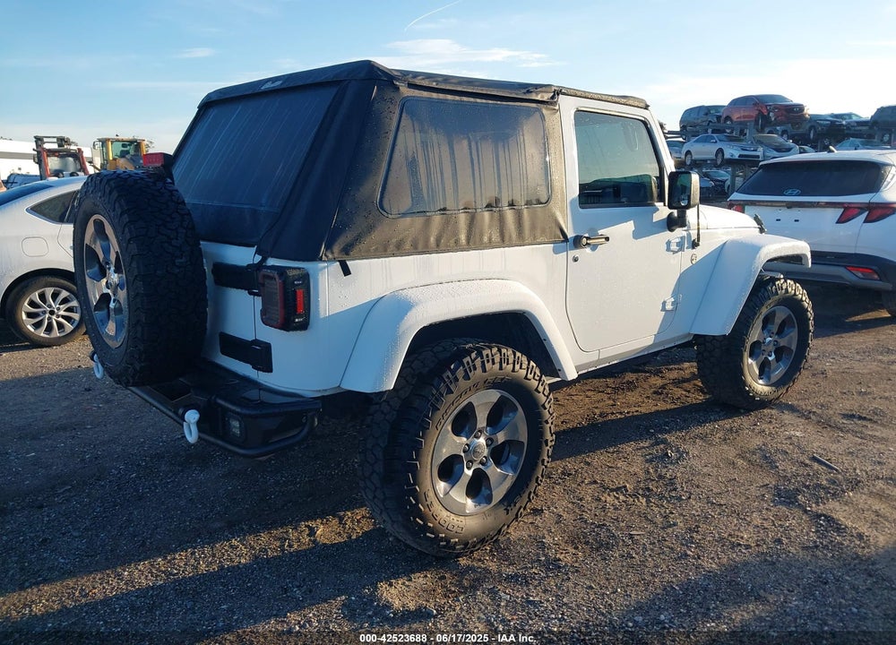 2018 JEEP WRANGLER JK VIN: 1C4AJWBG2JL821132