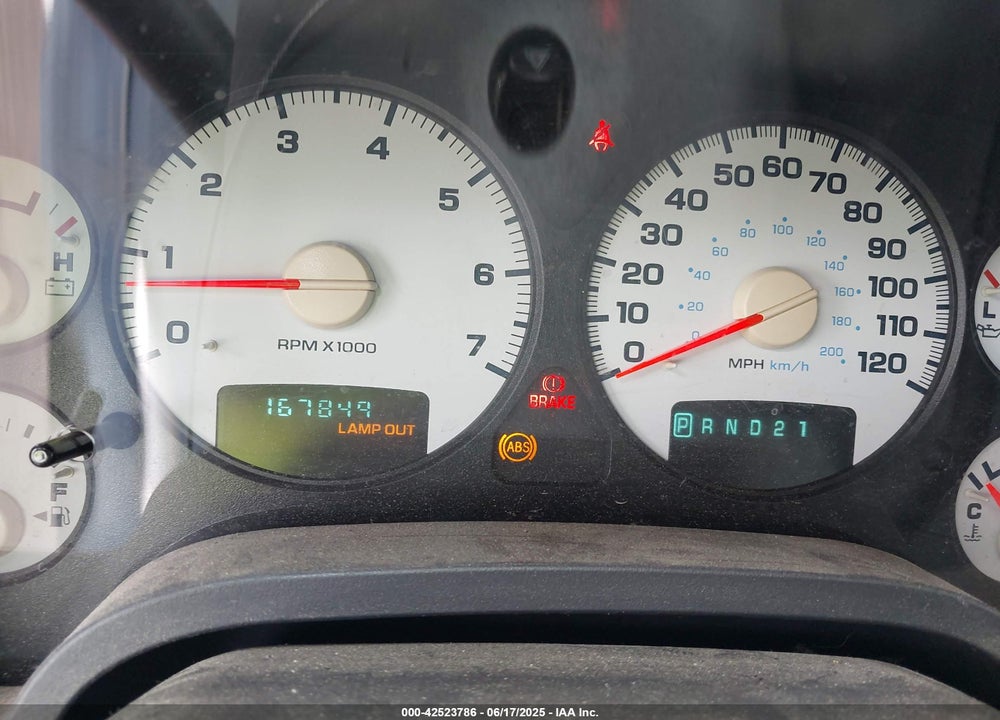 2003 DODGE RAM 1500 SLT/LARAMIE/ST VIN: 1D7HA18N83J622369