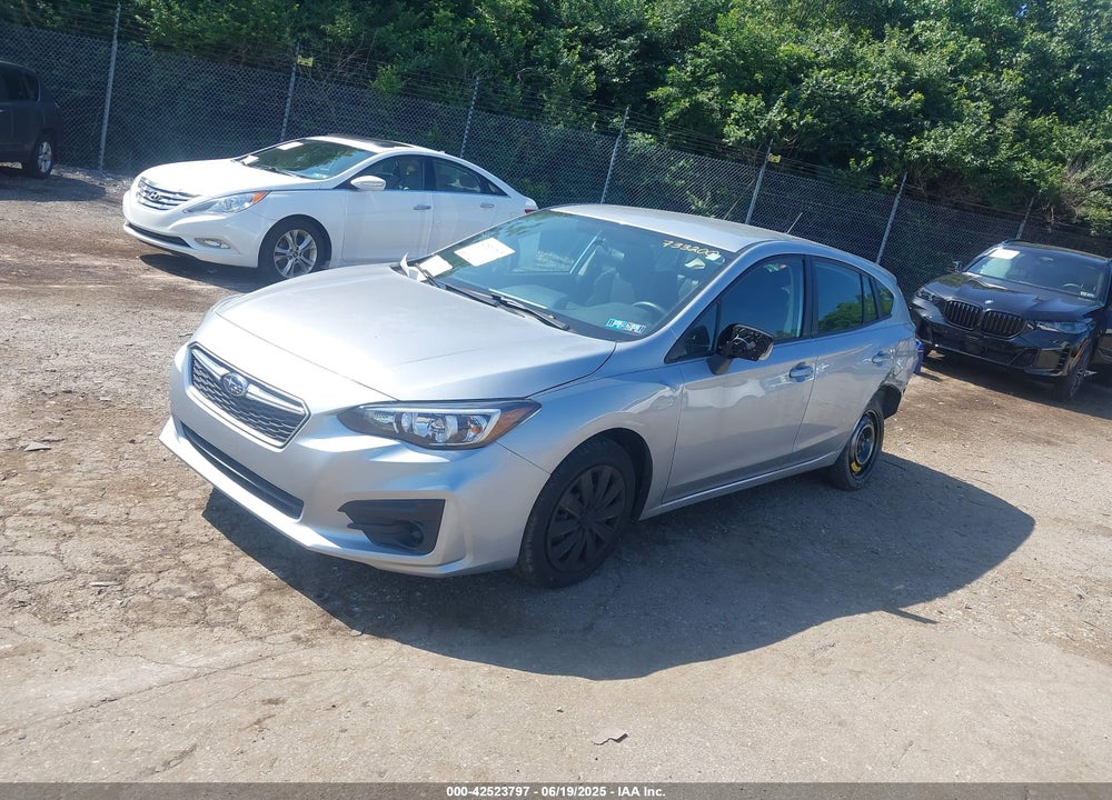 2019 SUBARU IMPREZA VIN: 4S3GTAA60K3733200