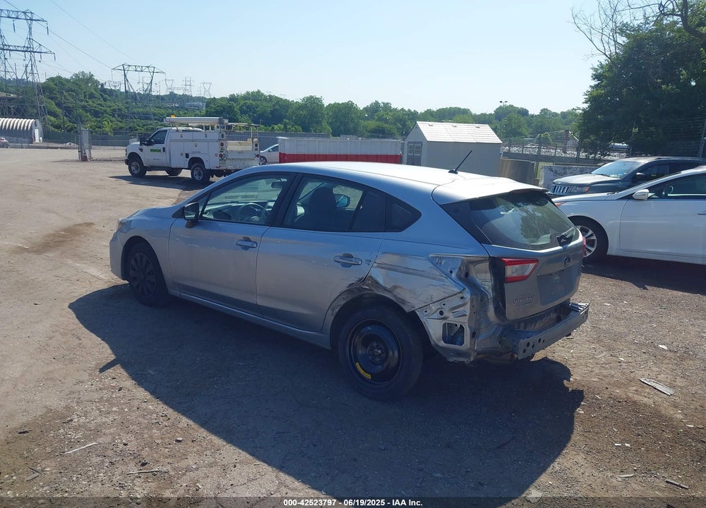 2019 SUBARU IMPREZA VIN: 4S3GTAA60K3733200