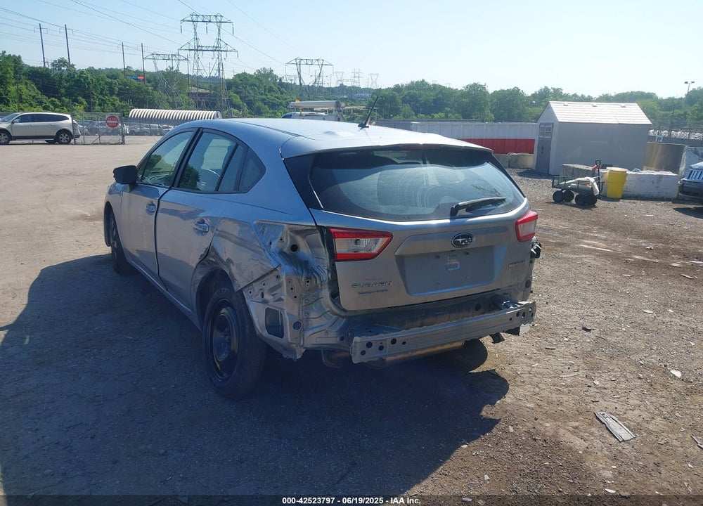 2019 SUBARU IMPREZA VIN: 4S3GTAA60K3733200