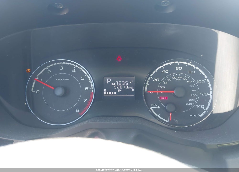 2019 SUBARU IMPREZA VIN: 4S3GTAA60K3733200