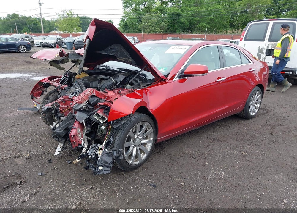 2017 CADILLAC ATS VIN: 1G6AH5RX1H0111181