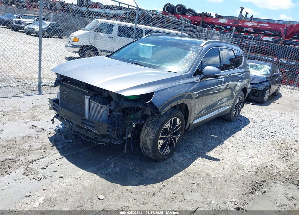 2019 HYUNDAI SANTA FE VIN: 5NMS53AA8KH019448