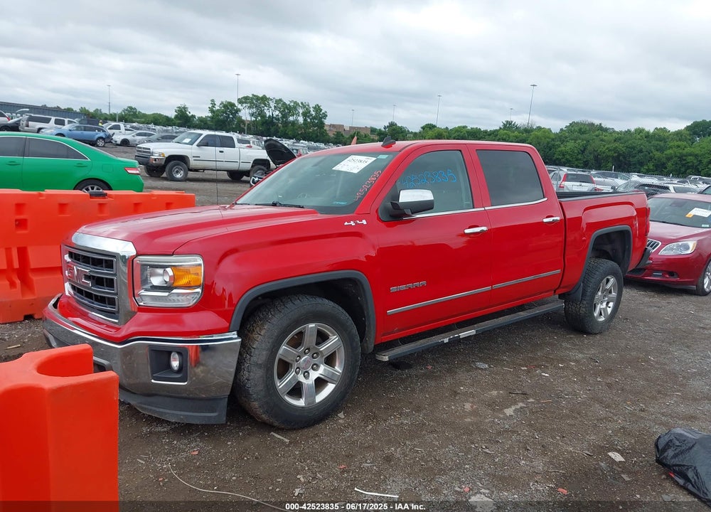 2014 GMC SIERRA 1500 SLT VIN: 3GTU2VEC5EG401106