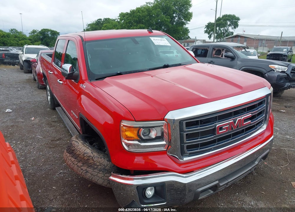 2014 GMC SIERRA 1500 SLT VIN: 3GTU2VEC5EG401106