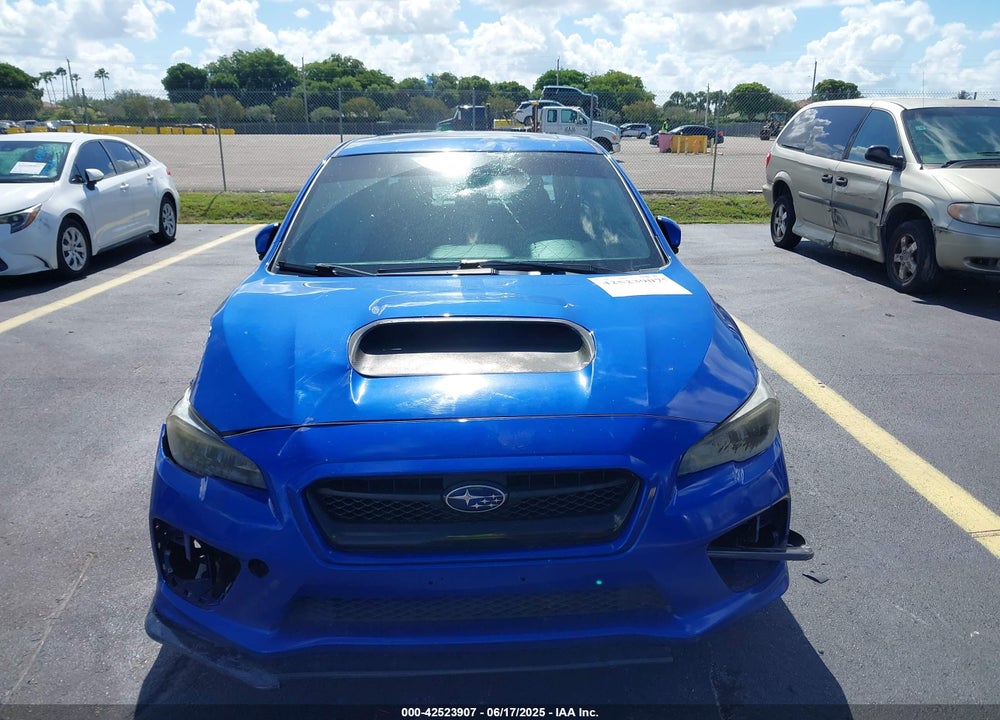 2016 SUBARU WRX VIN: JF1VA1E69G9828792