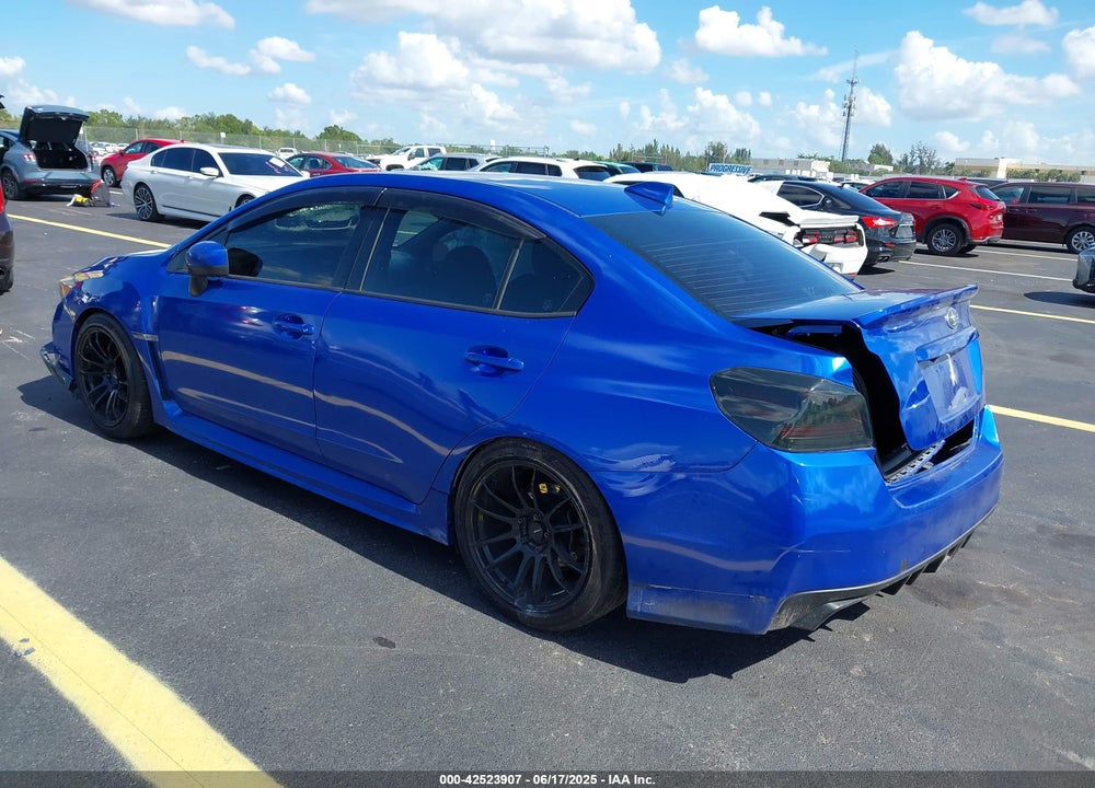 2016 SUBARU WRX VIN: JF1VA1E69G9828792
