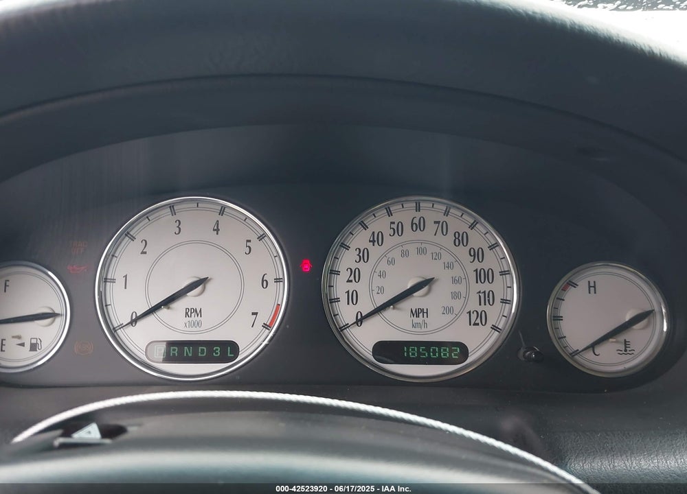 1999 CHRYSLER LHS VIN: 2C3HC56G8XH573248