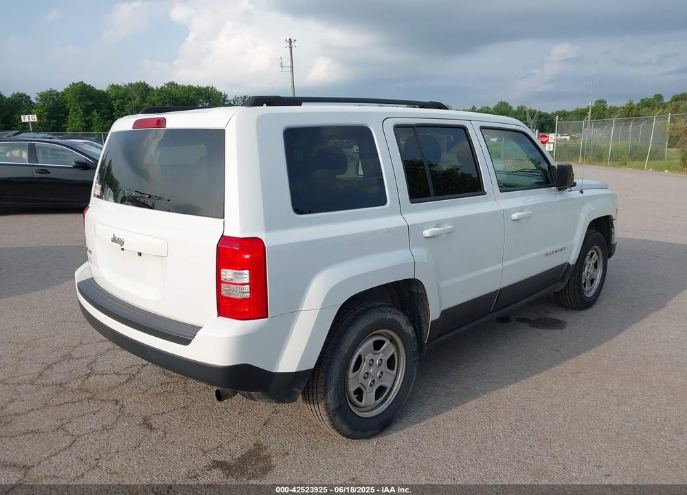 2015 JEEP PATRIOT VIN: 1C4NJRBB0FD279697