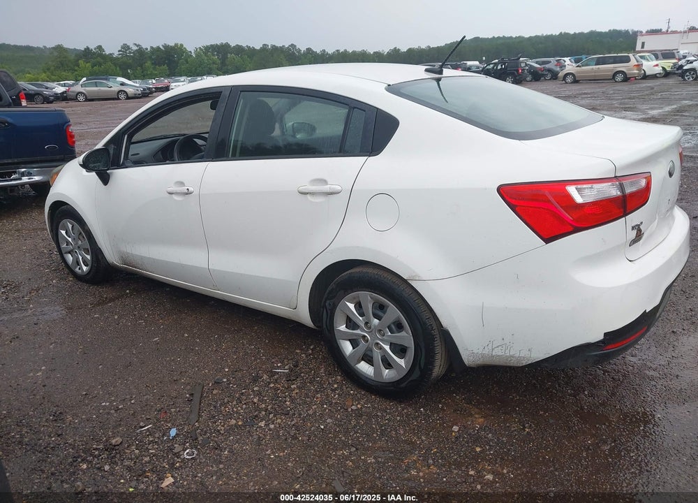 2013 KIA RIO LX VIN: KNADM4A38D6223196