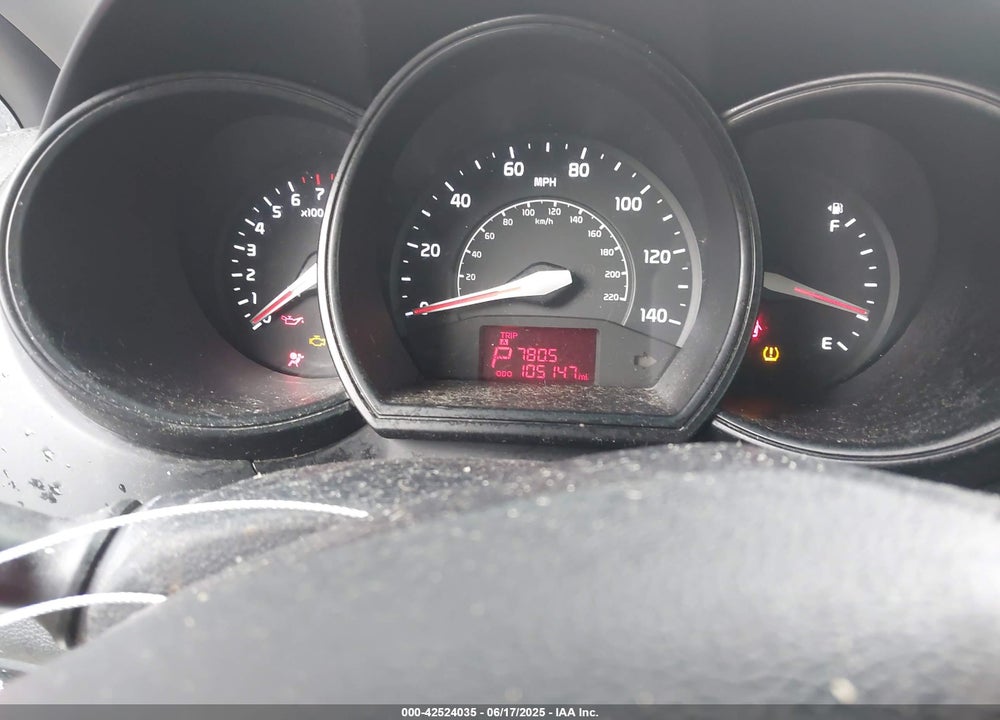 2013 KIA RIO LX VIN: KNADM4A38D6223196